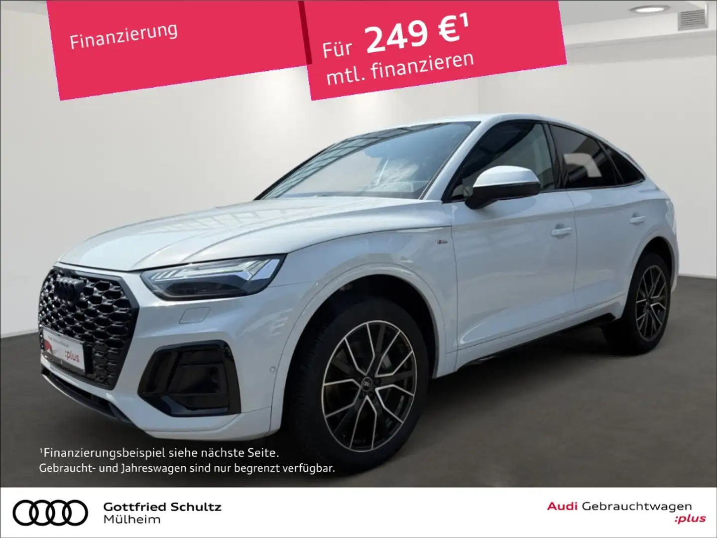 Audi Q5 Sportback 50 TDI quattro S-tronic B&O PANO MATRIX Blanc - 1
