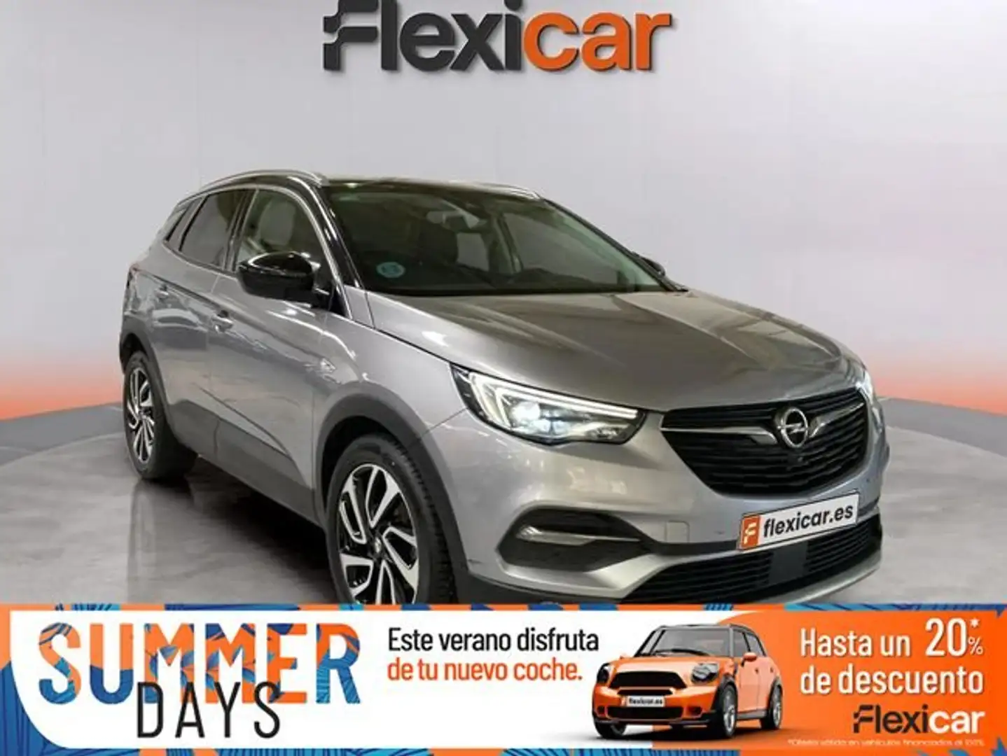 Opel Grandland X 1.2+Turbo+Selective Gris - 1
