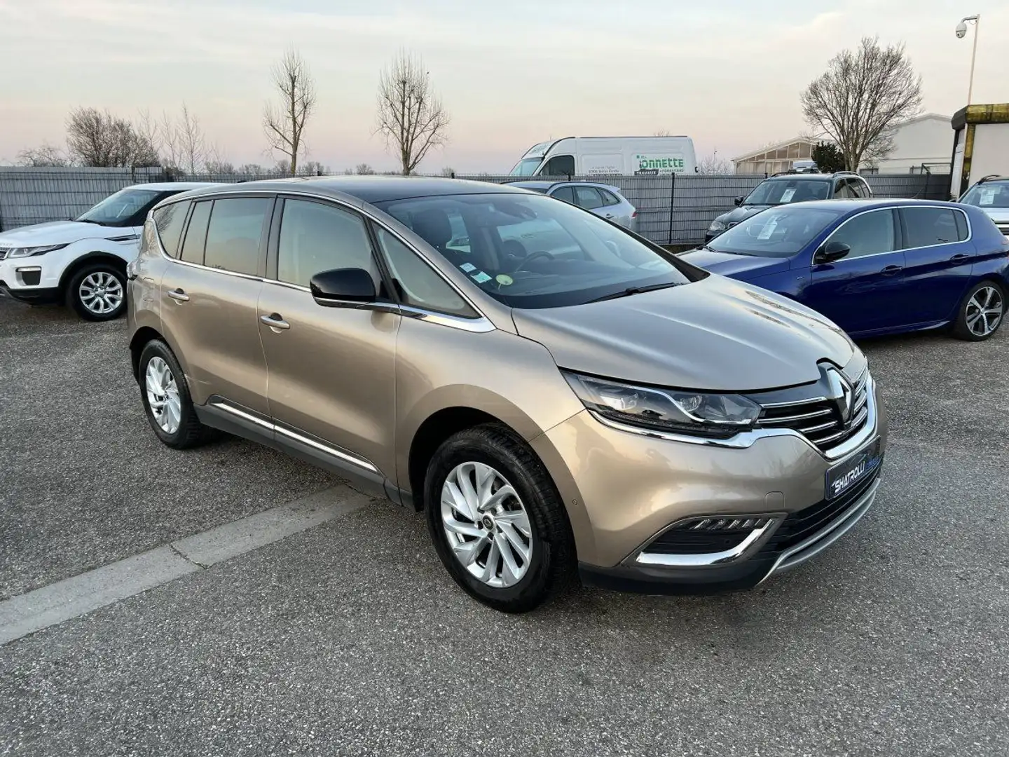 Renault Espace V 1.6 dCi 160ch INTENS EDC 7Places BVA Camera / Problème Boîte auto Beige - 2