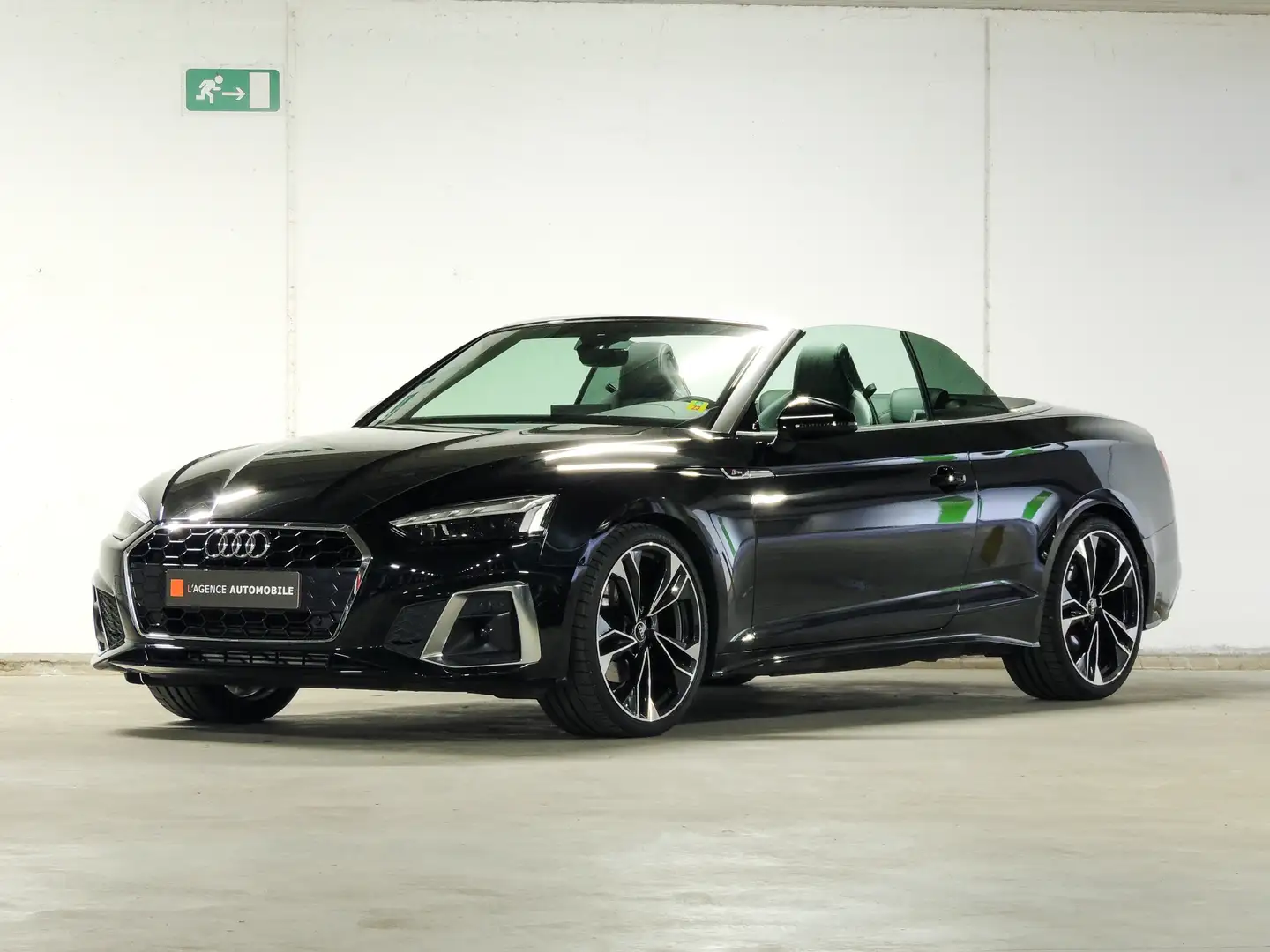 Audi A5 Cabriolet 35 TFSI - S line - GARANTIE 12 à 48M Noir - 2