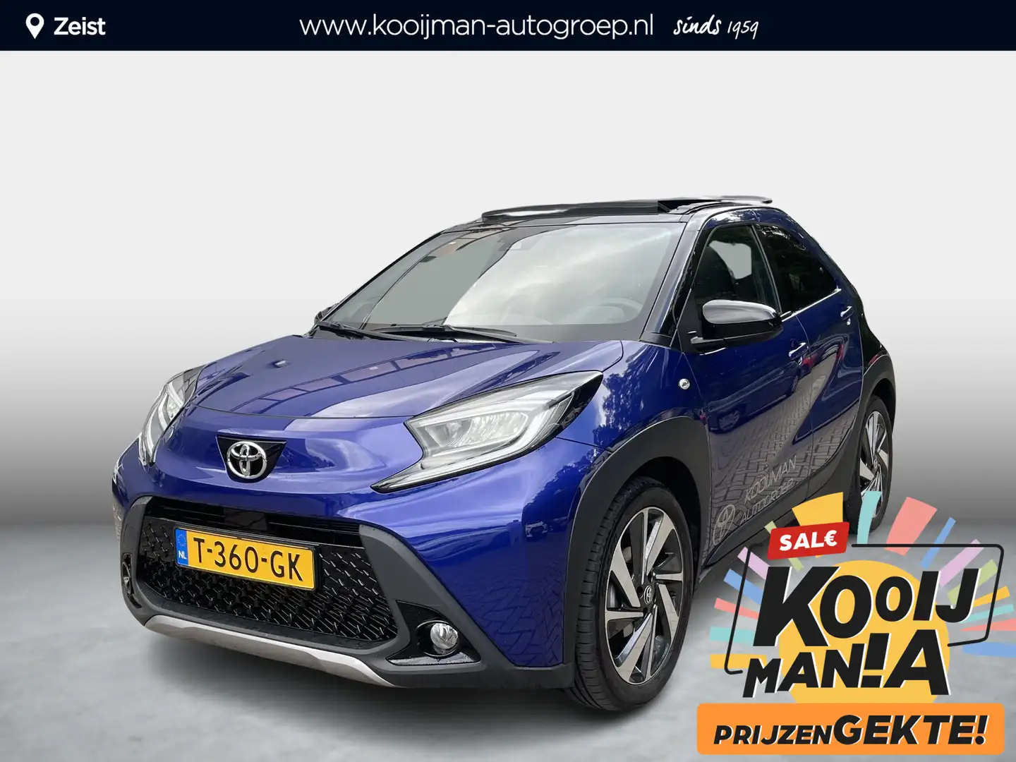 Toyota Aygo X 1.0 VVT-i MT envy Cabrio leuke Two-Tone blauw/zwar Azul - 1
