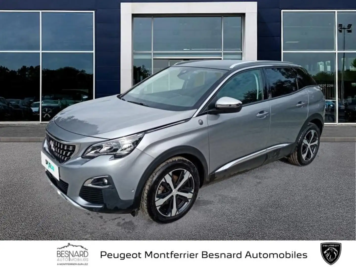 Peugeot 3008 1.2 PureTech 130ch E6.c Crossway S\u0026S Gris - 1