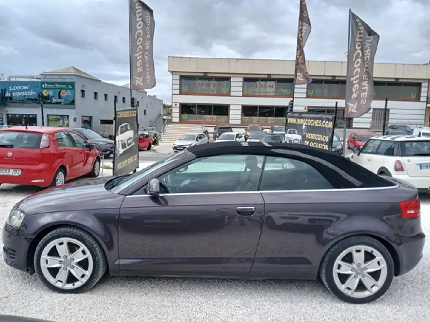 Audi A3 Cabrio 1.9TDI Attraction Gris - 2
