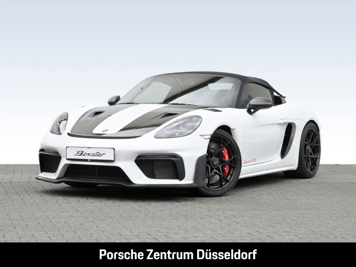 Porsche 718 Spyder RS BOSE Sportabgasanlage Sport Chrono Weiß - 1