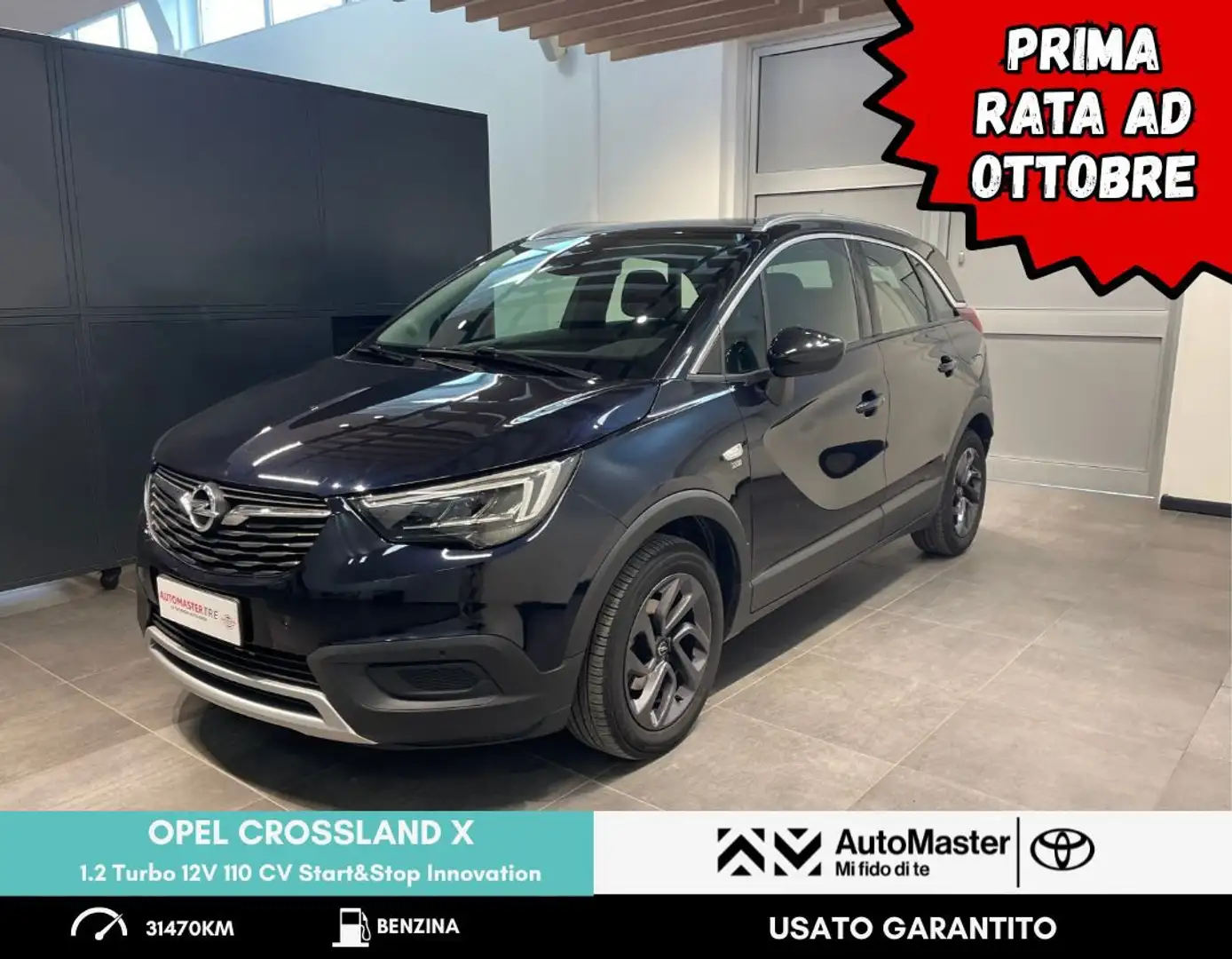 Opel Crossland Crossland X 1.2 Turbo 12V 110 CV Start&Stop Innov Blauw - 1