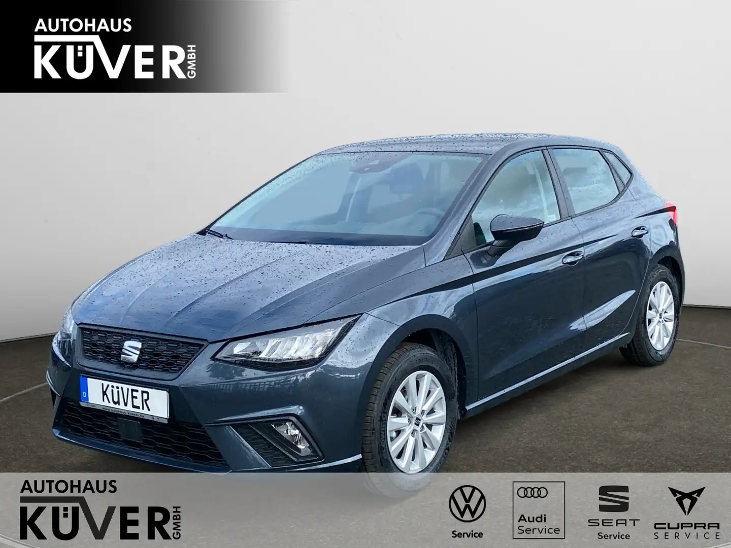 SEAT Ibiza Reference 1,0 GRA+Shzg.+Einparkh.+CarPlay Grau - 1