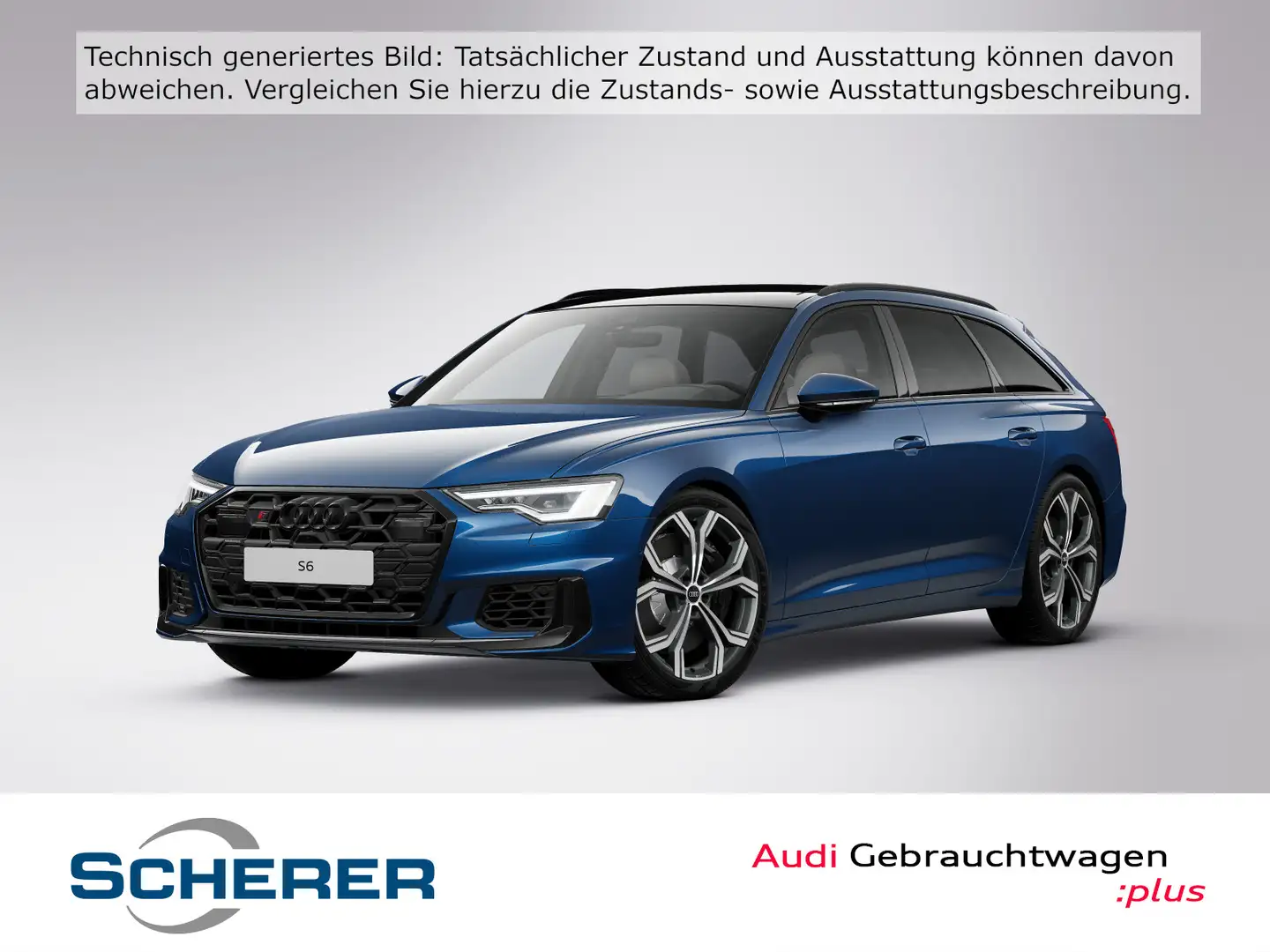 Audi S6 55 TDI quattro tiptronic MATRIX PANO B& Blau - 1