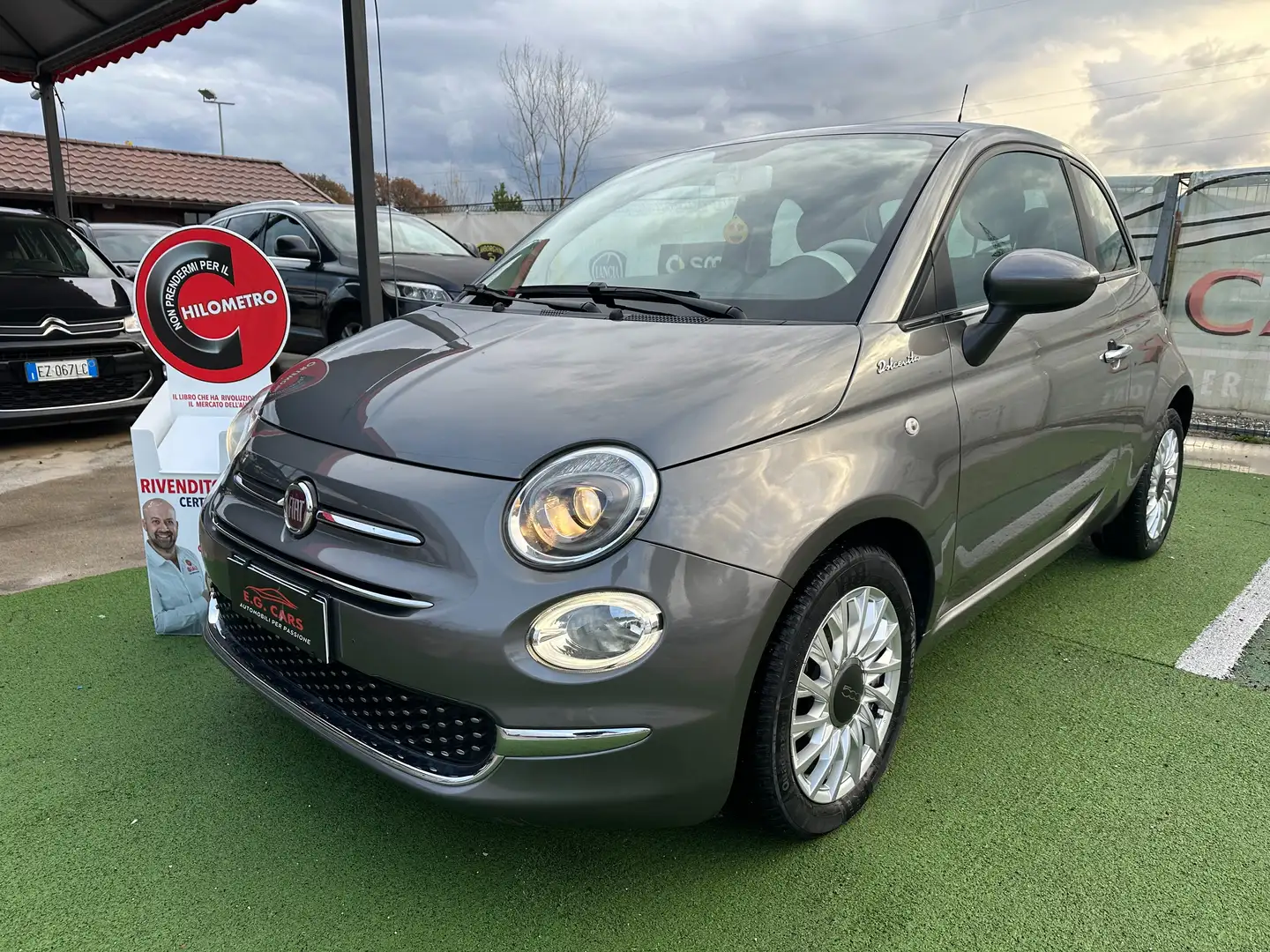 Fiat 500 1.0*HYBRID*DOLCEVITA*70CV*USB*BLUETOOTH*TETTO* Gris - 1