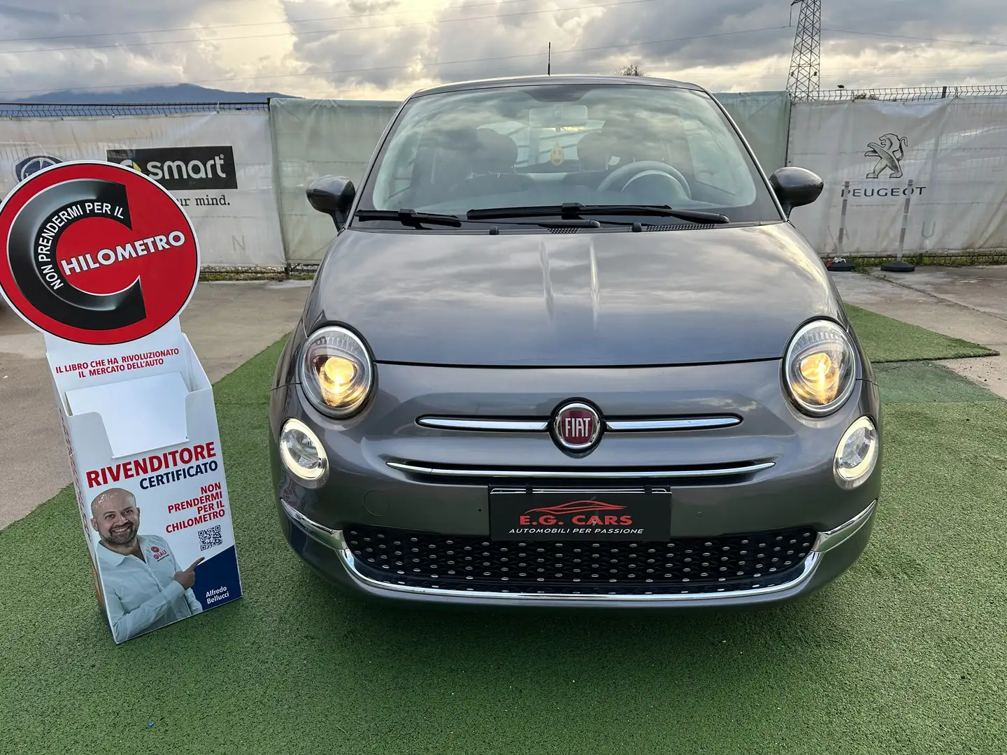 Fiat 500 1.0*HYBRID*DOLCEVITA*70CV*USB*BLUETOOTH*TETTO* Gris - 2