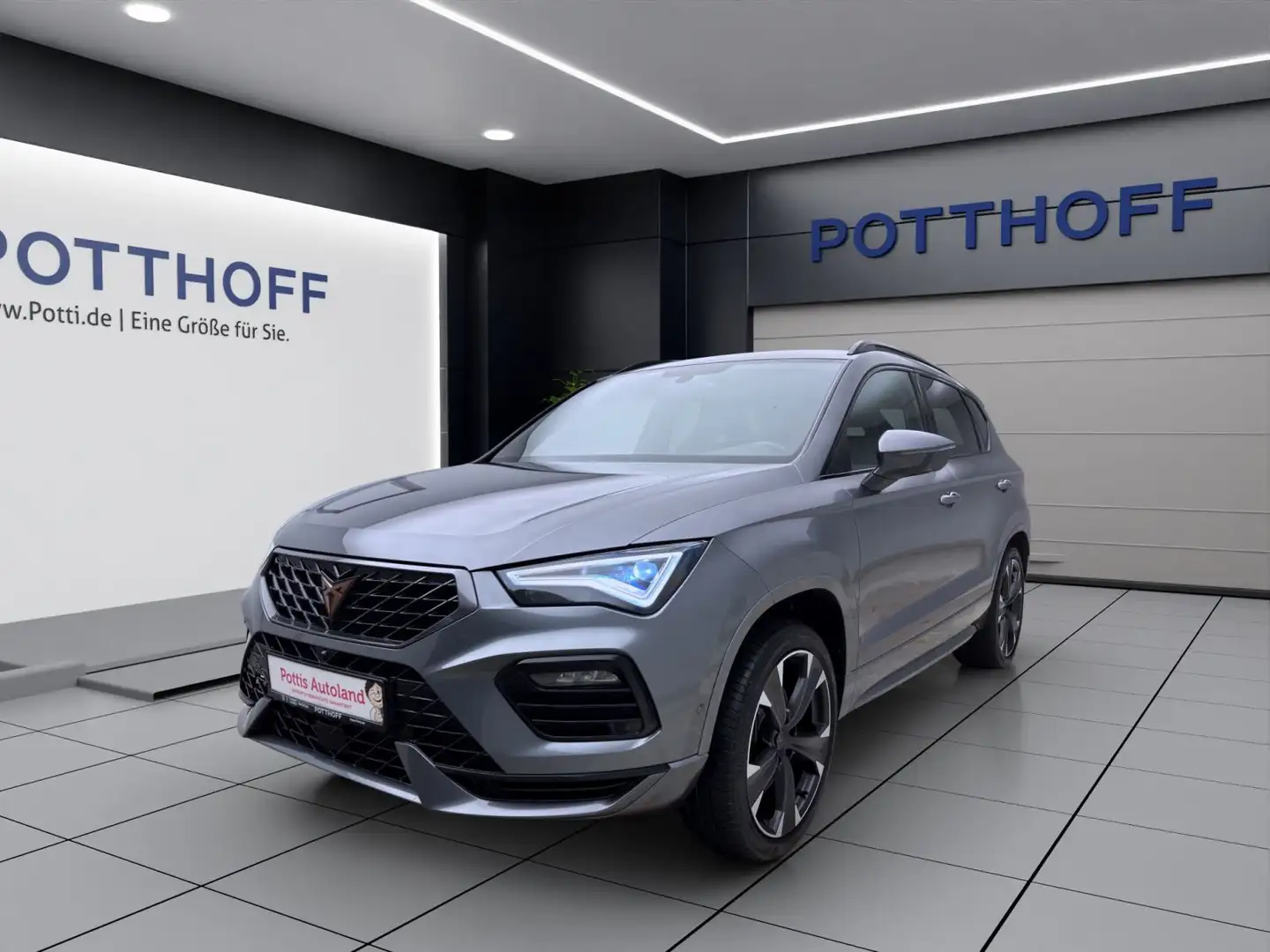 CUPRA Ateca 2.0 TSI DSG 4x4 VZ NAVI KAMERA PDC KLIMA Grau - 1