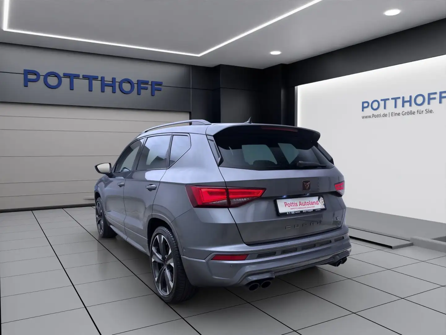 CUPRA Ateca 2.0 TSI DSG 4x4 VZ NAVI KAMERA PDC KLIMA Grau - 2