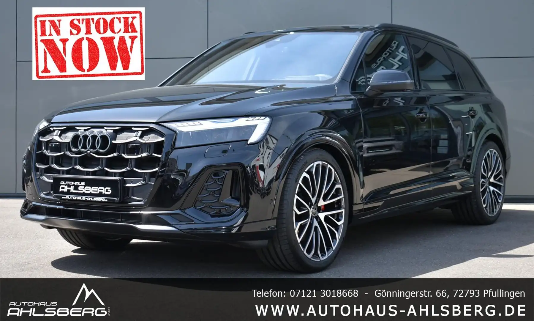 Audi Q7 S-LINE/N.MOD/ 7-SI./LASER/MASSA/HUD/STHZ/360° Schwarz - 1