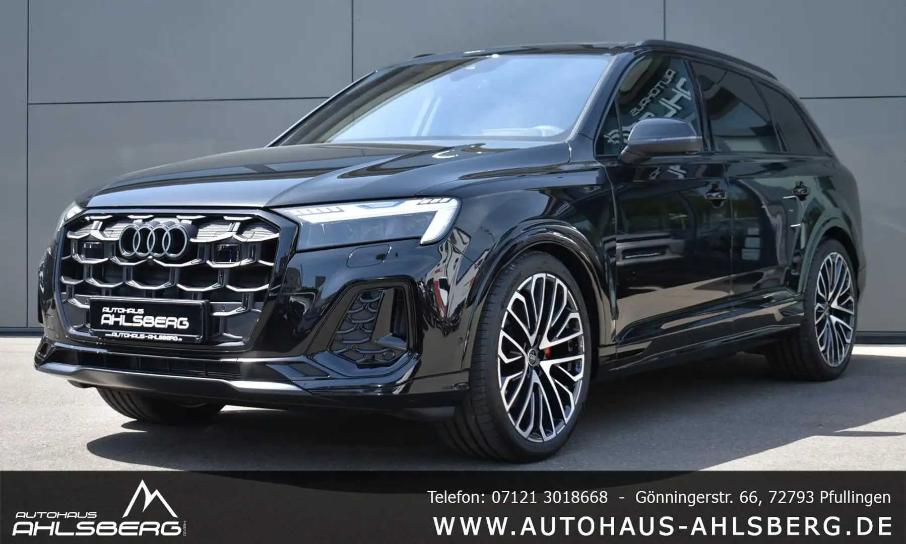 Audi Q7 S-LINE/N.MOD/ 7-SI./LASER/MASSA/HUD/STHZ/360° Schwarz - 2