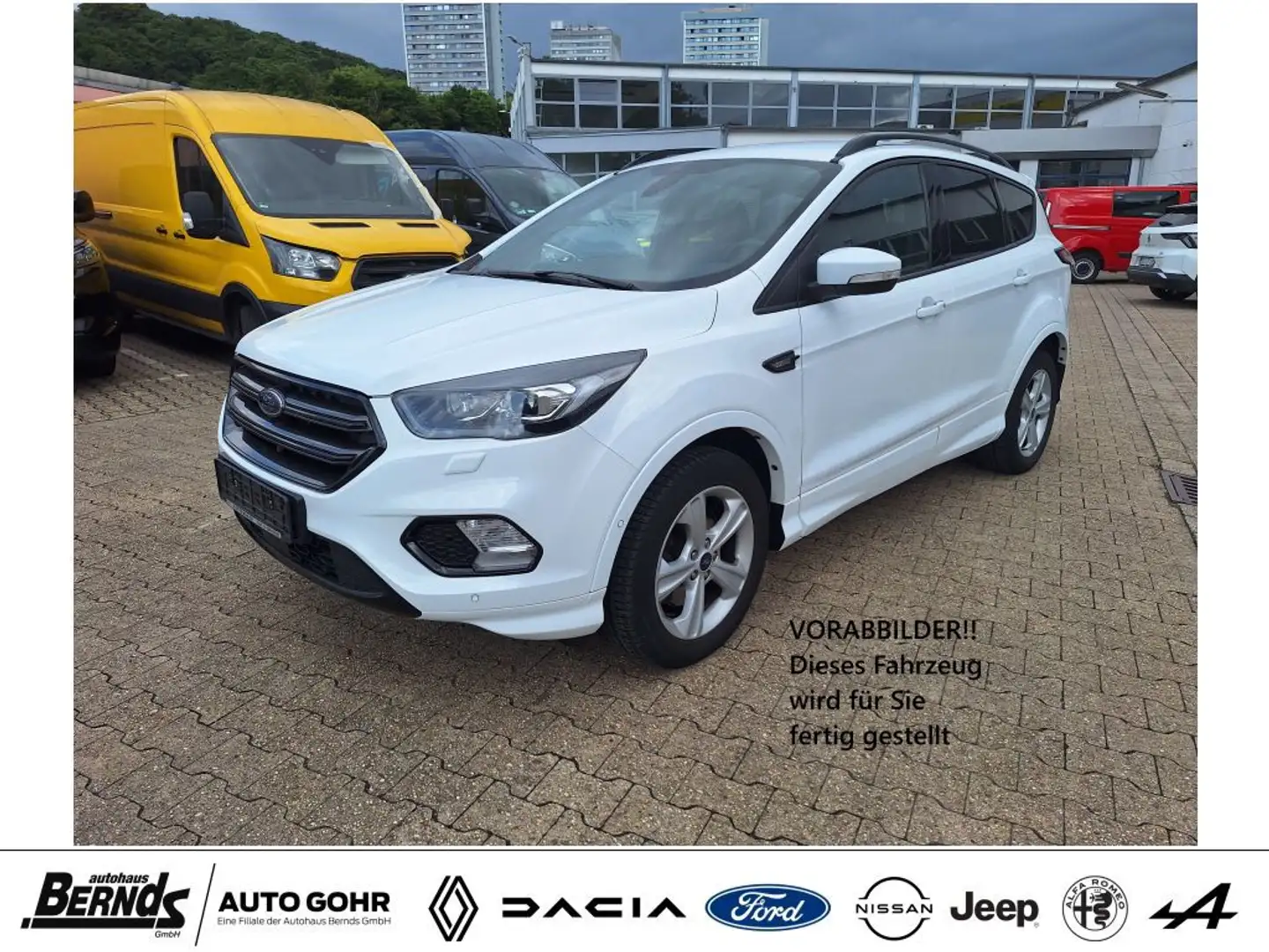 Ford Kuga 2.0 TDCi 4x4 Aut. ST-Line NAVIGATION RÜCKFAHRKAMER Bianco - 1