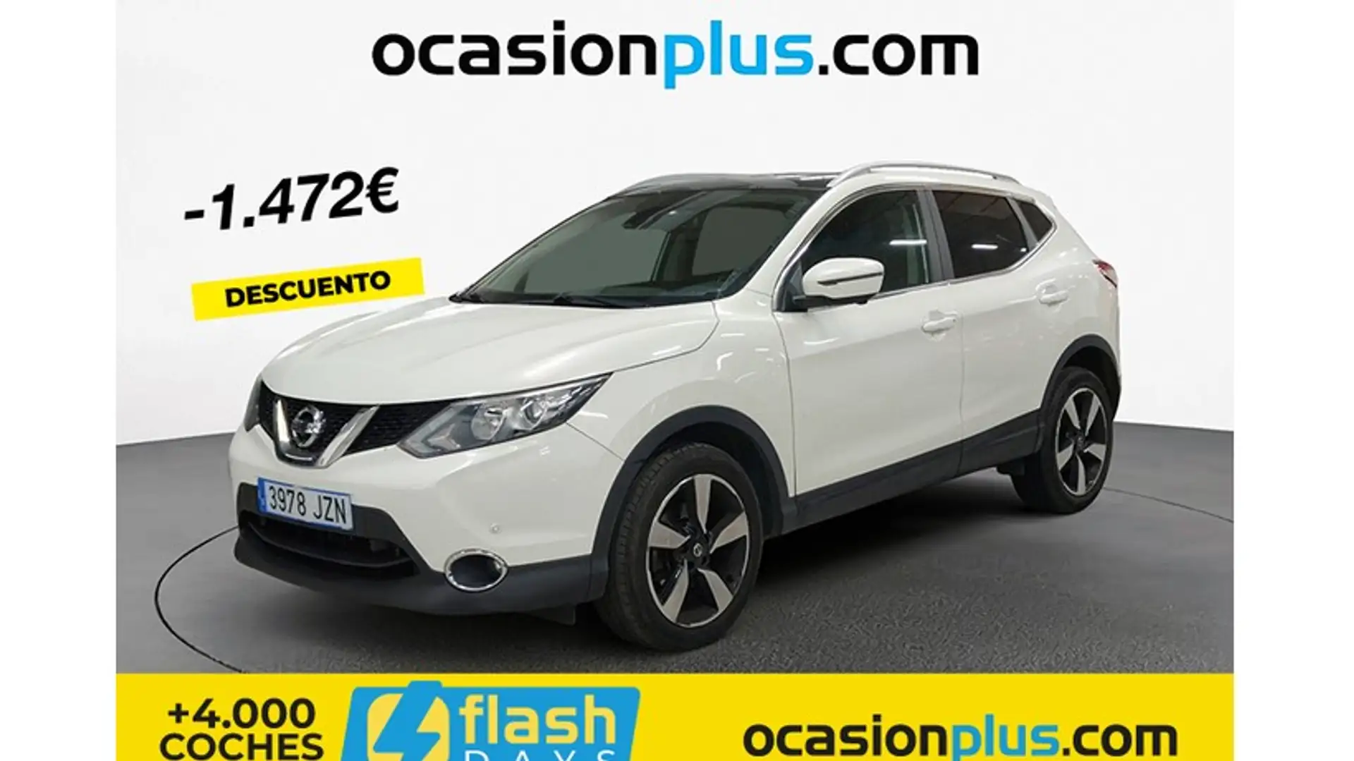 Nissan Qashqai 1.6dCi Tekna 4x2 XTronic Blanc - 1