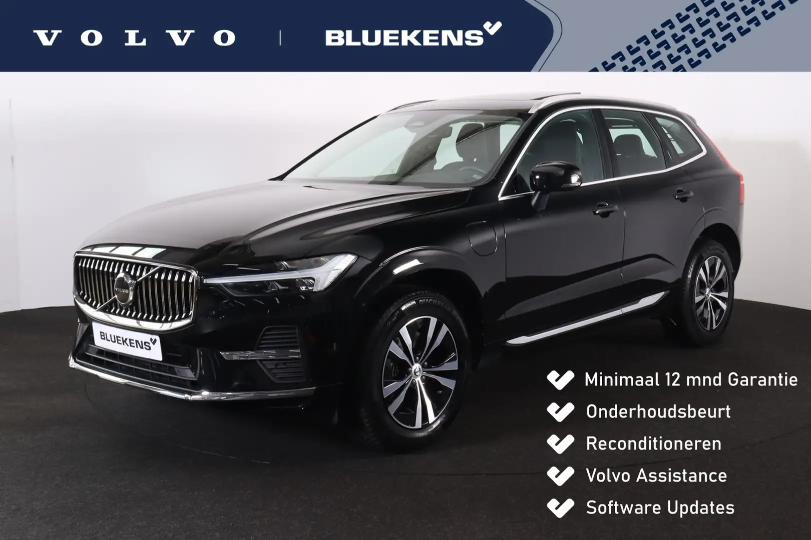 Volvo XC60 T6 Recharge AWD Core Bright - LONG RANGE - Panoram Zwart - 1