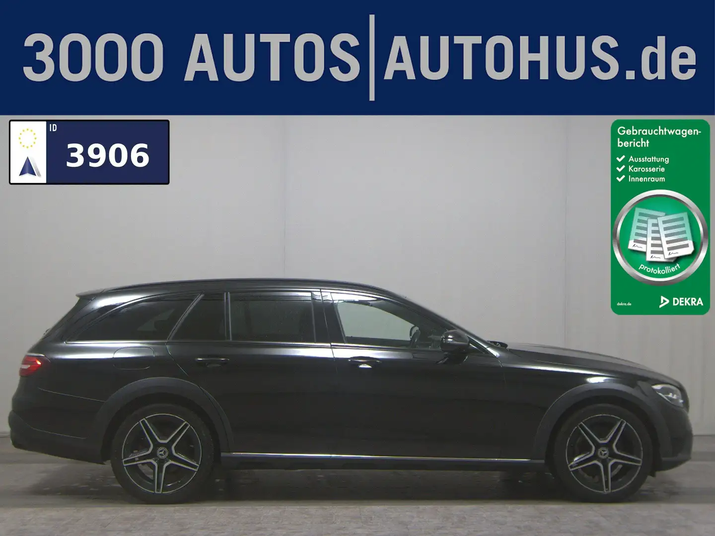 Mercedes-Benz E 220 T d 4M All-Terrain Burmester Widescr. GSD Noir - 1