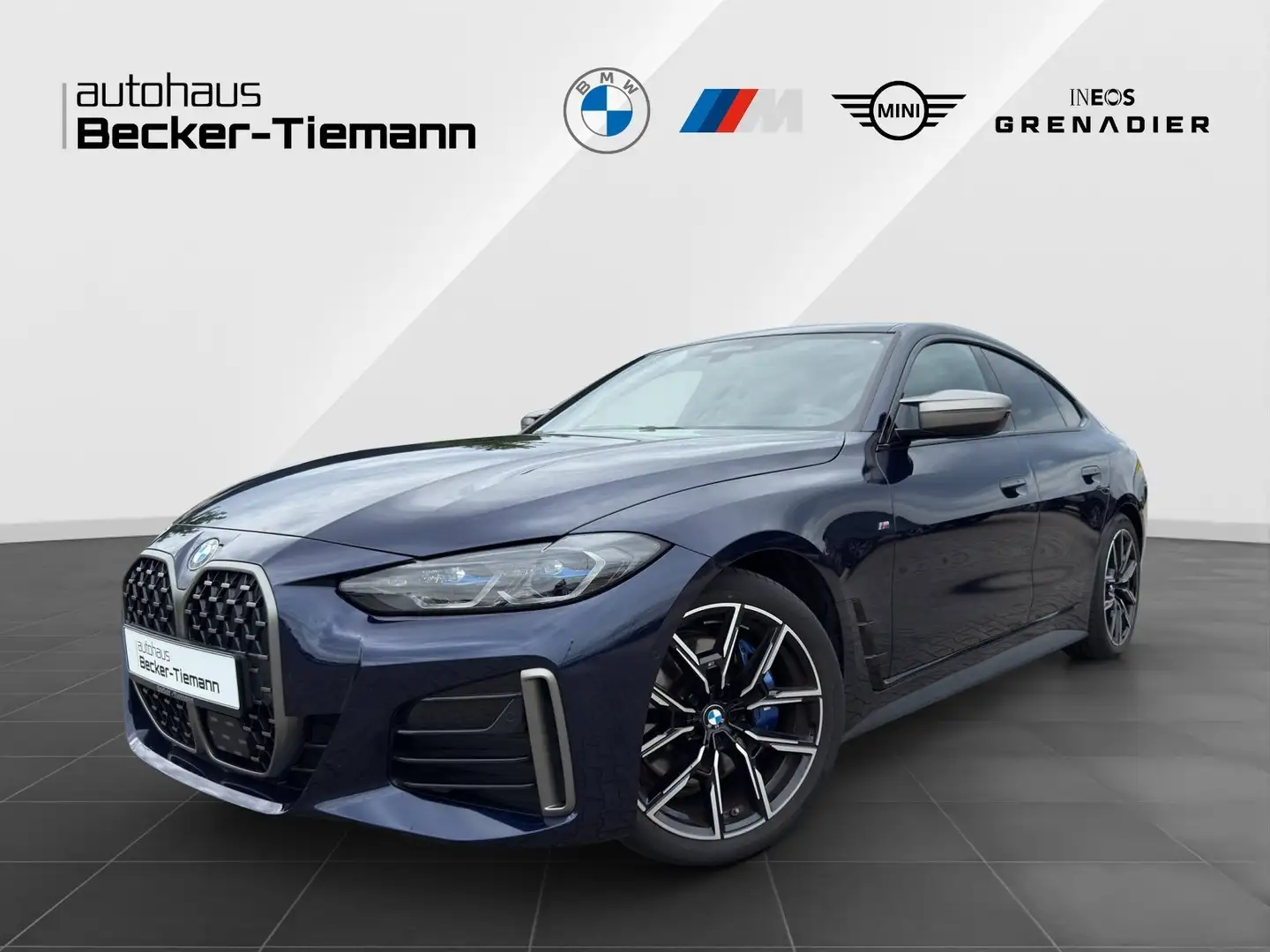 BMW M4 40i xDrive Gran Coupé LivePro/Head-Up/CarPlay/Driv Bleu - 1