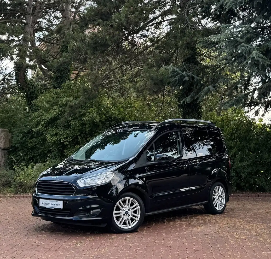Ford Tourneo Courier Titanium|AHK|TFL|Navi|PDC|Klima! Schwarz - 1