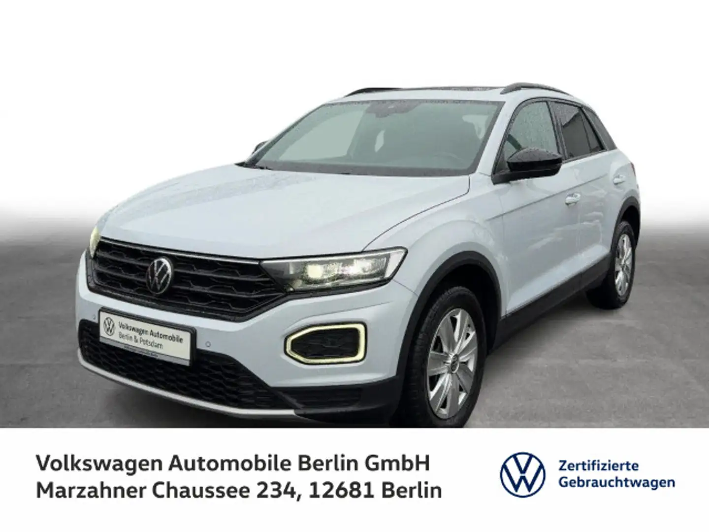 Volkswagen T-Roc 1.5 TSI Sport (EURO 6d) DSG Weiß - 1