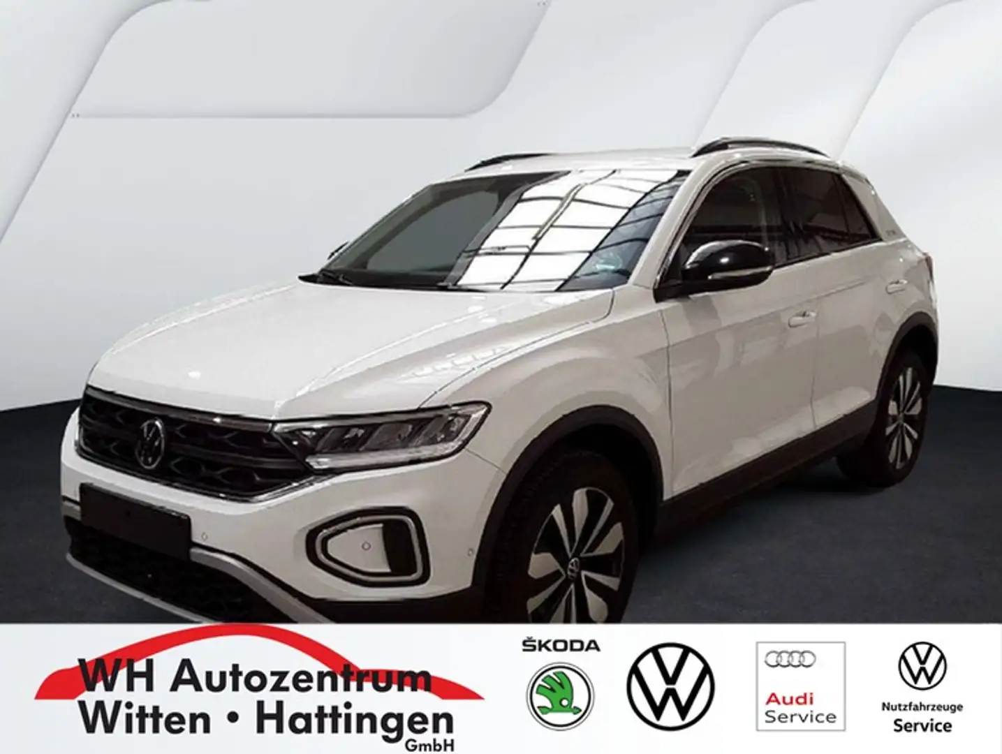 Volkswagen T-Roc 1.0 TSI Goal NAVI GJ-REIFEN LED PARK-ASSIST ACC Blanc - 1
