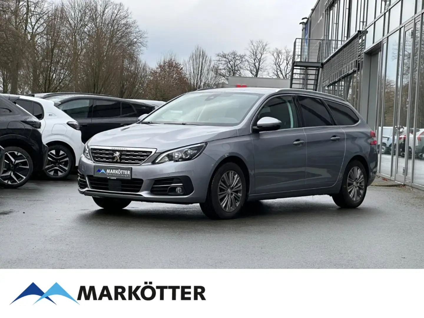 Peugeot 308 1.2 SW Allure Pack ACC/CAM/SHZ/KLIMA/PDC Gris - 1