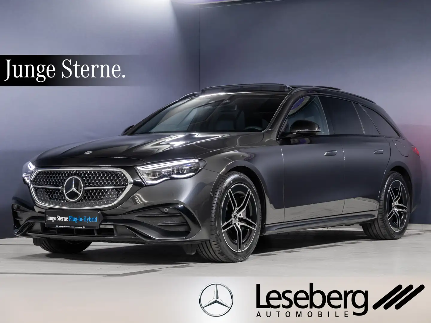 Mercedes-Benz E 300 E 300de 4M T AMG DIG.LIGHT/Pano/Distro./360°/DAB Grau - 1