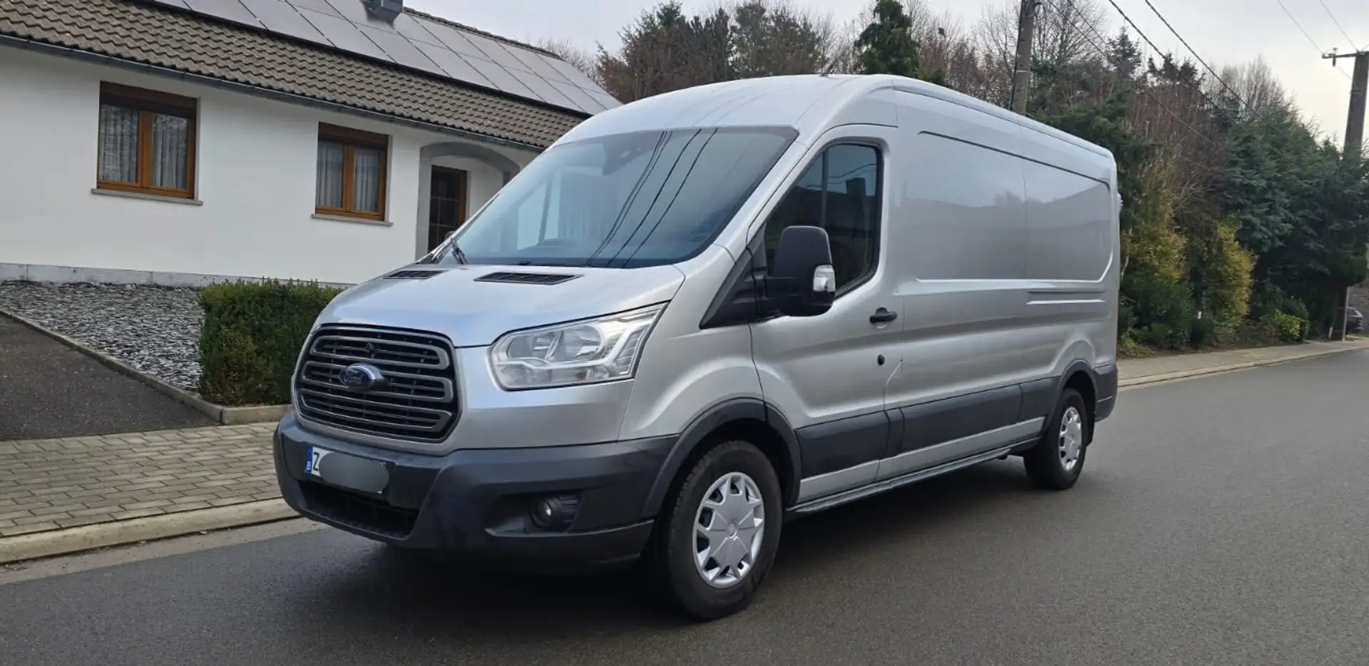 Ford Transit 2.2 TDCi L3H2 Euro 5b Clima Grijs - 1