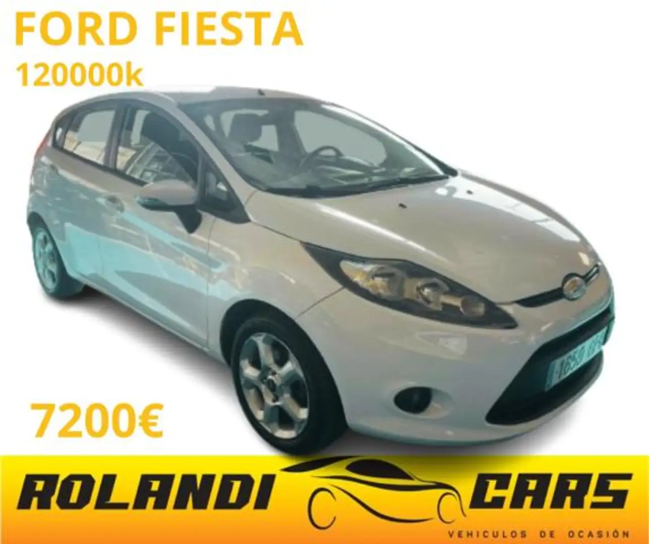 Ford Fiesta 1.25 Trend 82 Blanco - 1