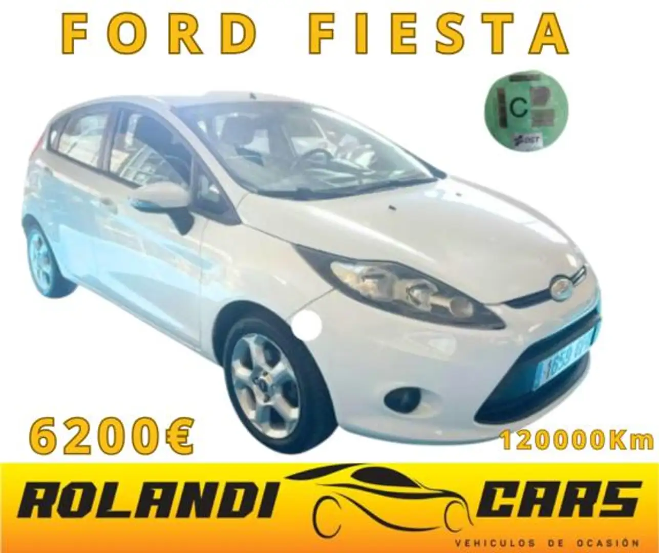 Ford Fiesta 1.25 Trend 82 Weiß - 1