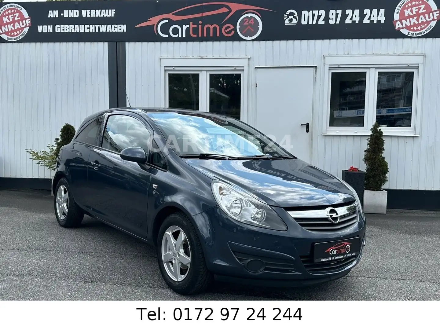 Opel Corsa D Edition "111 Jahre"SCHECKHEFT*TÜV NEU* Blau - 2
