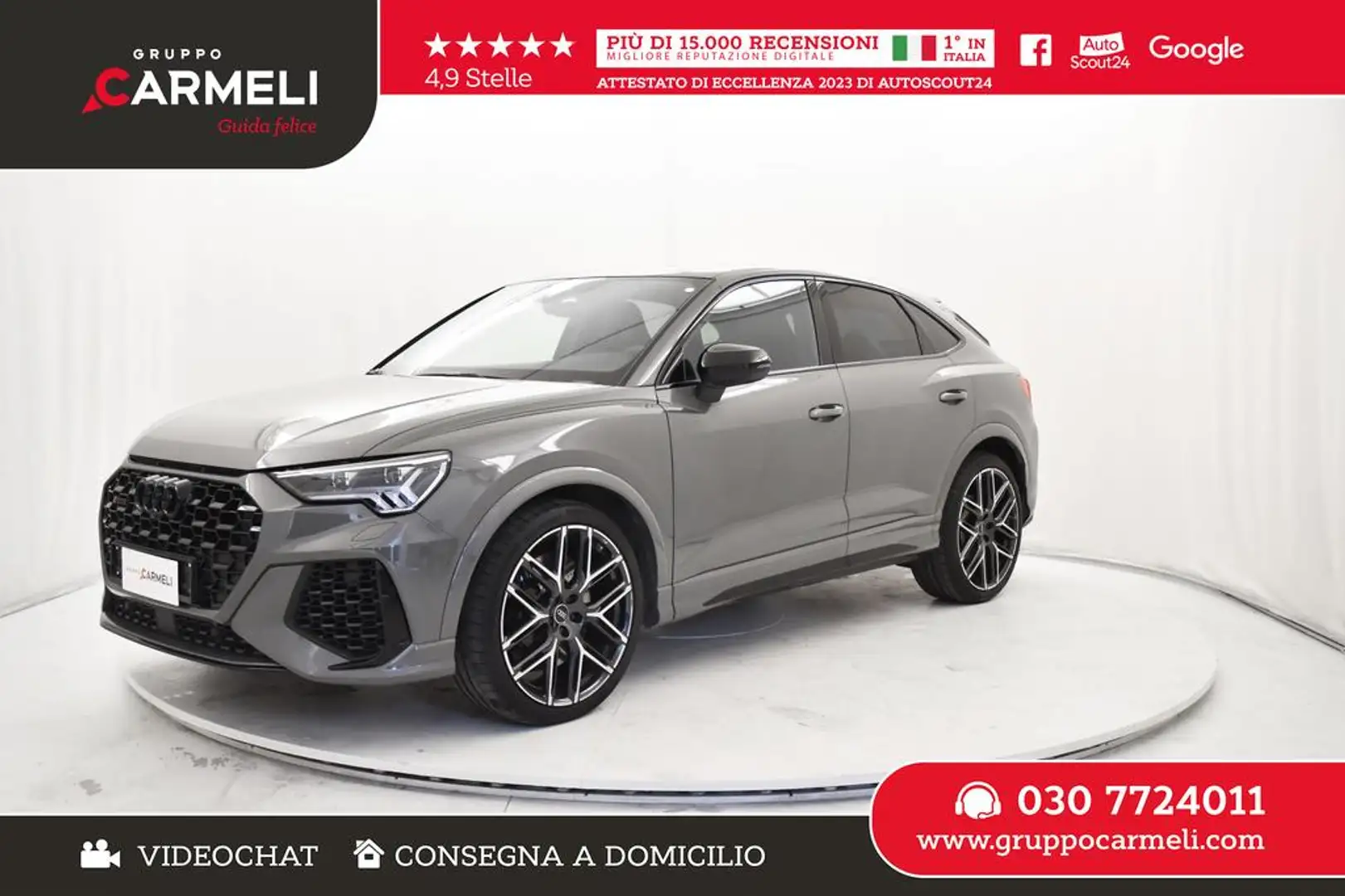 Audi RS Q3 Spb 2.5 quattro s-tronic SEDILI Gris - 1