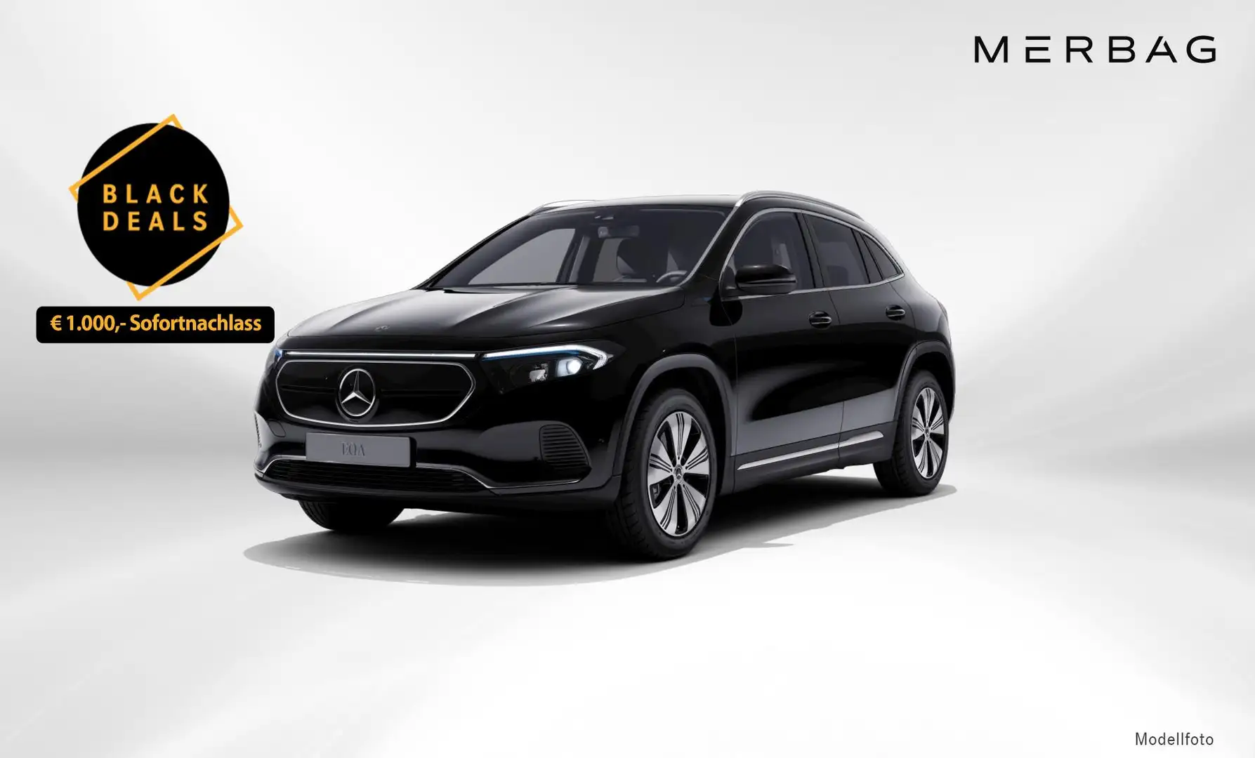 Mercedes-Benz EQA 250 Schwarz - 1