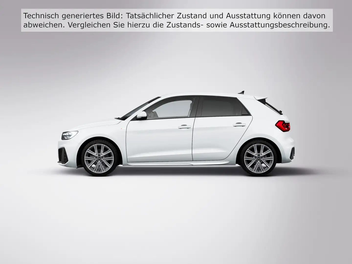 Audi A1 S line 30 TFSI S tronic LED NAVI AC Weiß - 2