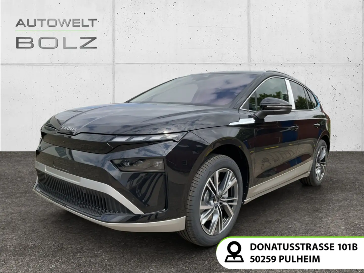 Skoda Enyaq 85 Loft HUD AHK Navi DigiCock Memory Sitze Schwarz - 1