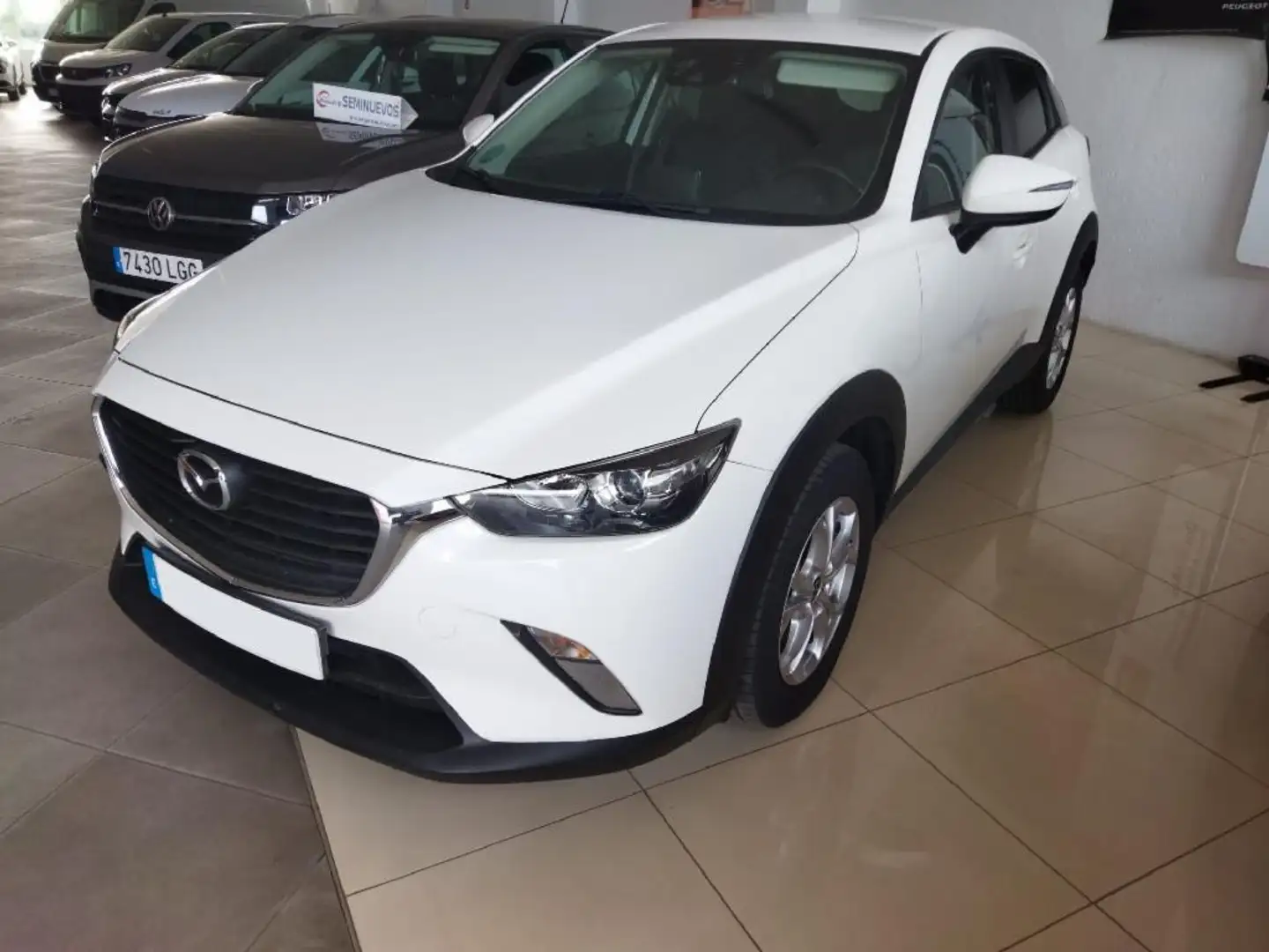 Mazda CX-3 1.5 SKYACTIV DE 77KW STYLE+ NAV 2WD 5P Blanco - 2