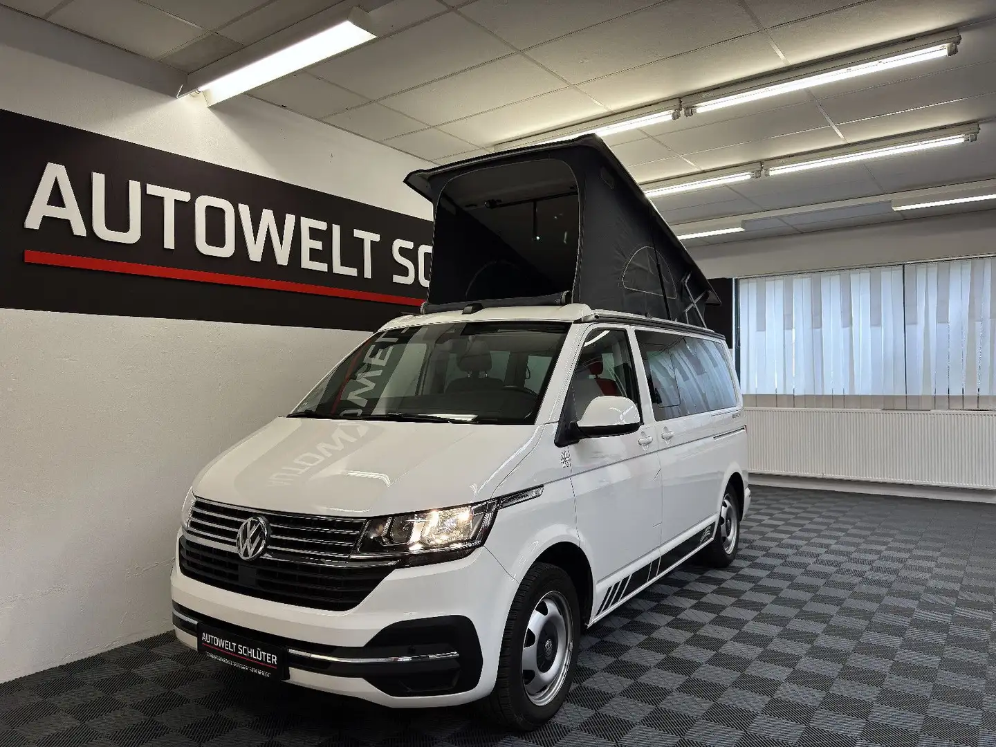 Volkswagen T6 California T6.1 California Beach Tour DSG Küche ACC KAM PDC Blanc - 2