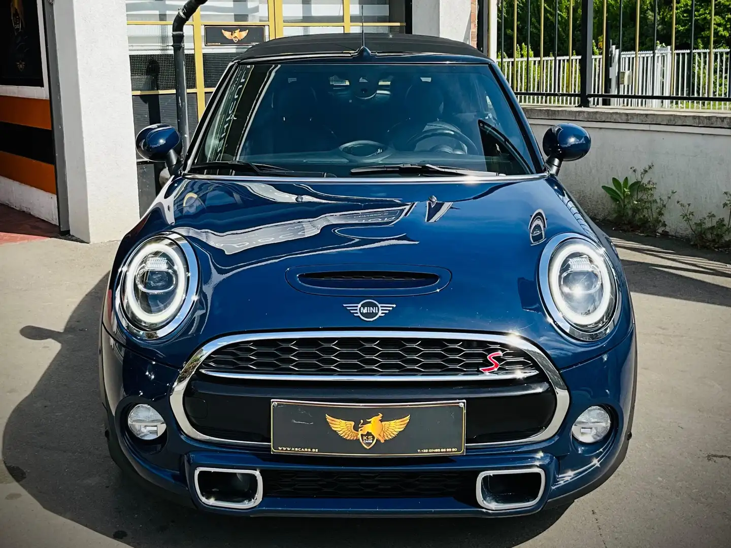 MINI Cooper S Cabrio Mini Cabriolet 2.0AS Cooper S OPF (EU6d-TEMP) Bleu - 2