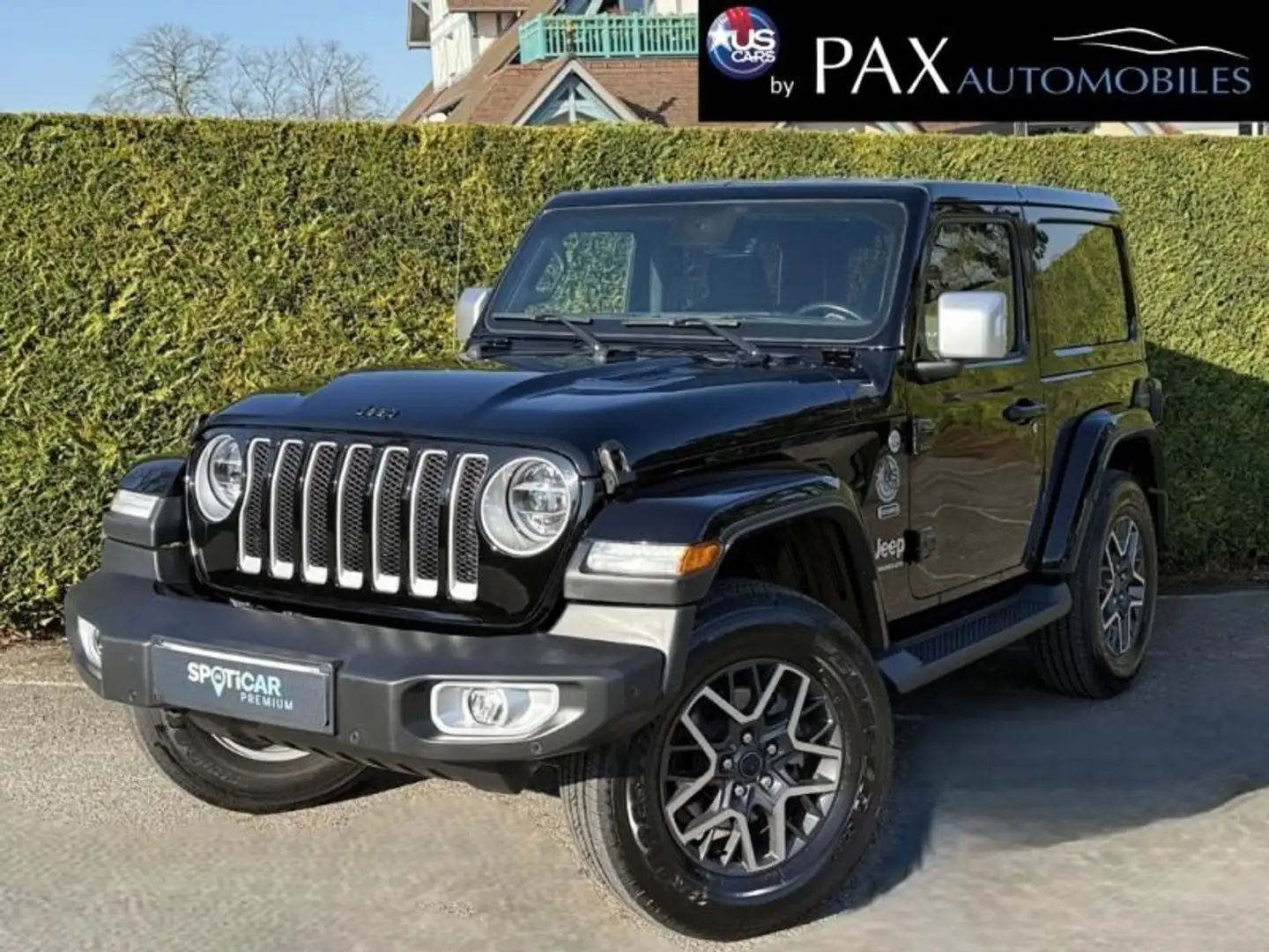 Jeep Wrangler 2.0 T 272ch Overland Command-Trac BVA8 Zwart - 1