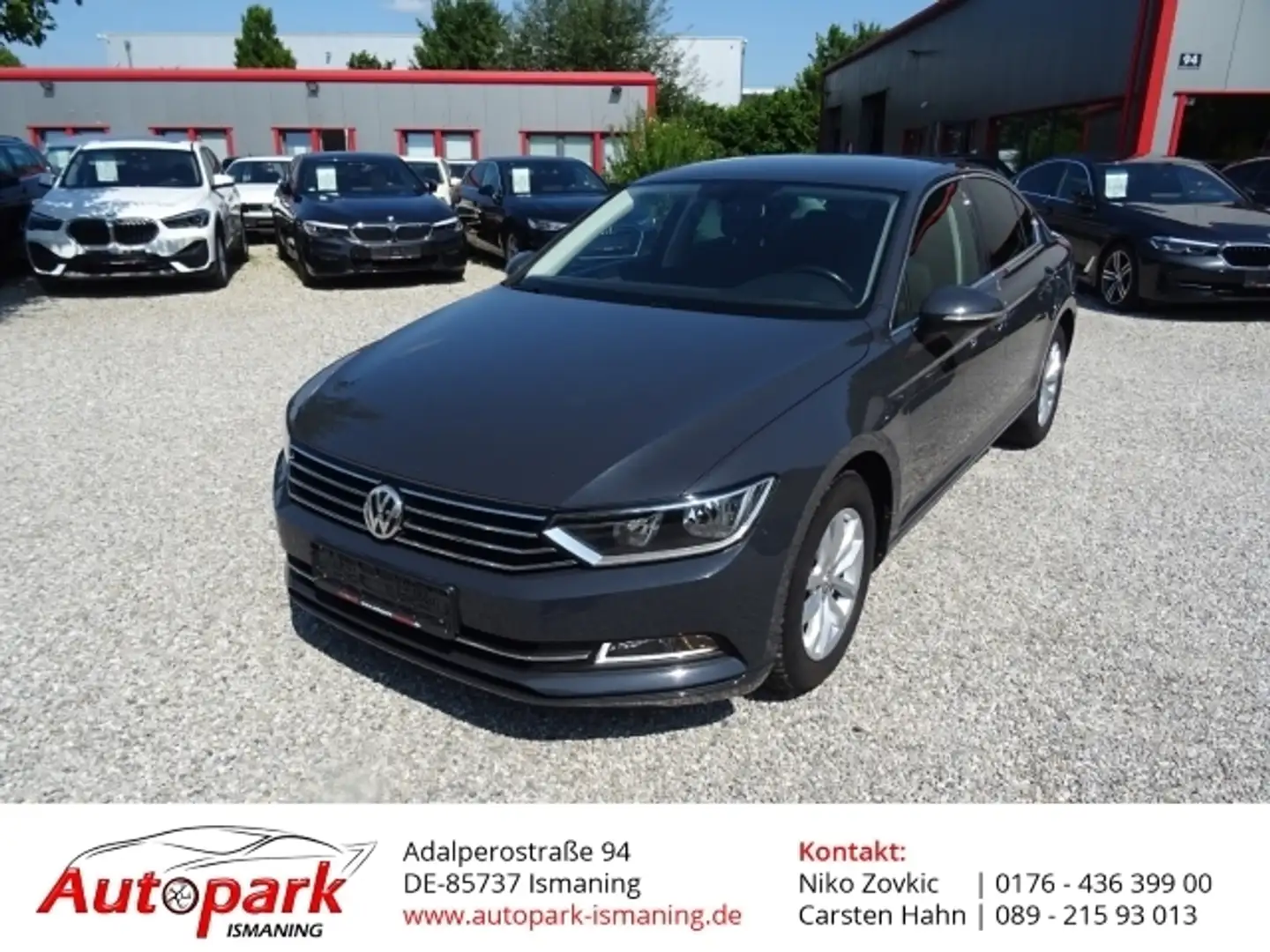 Volkswagen Passat Comfortline BMT Start-S topp 2.0 TDI AHK Gris - 1