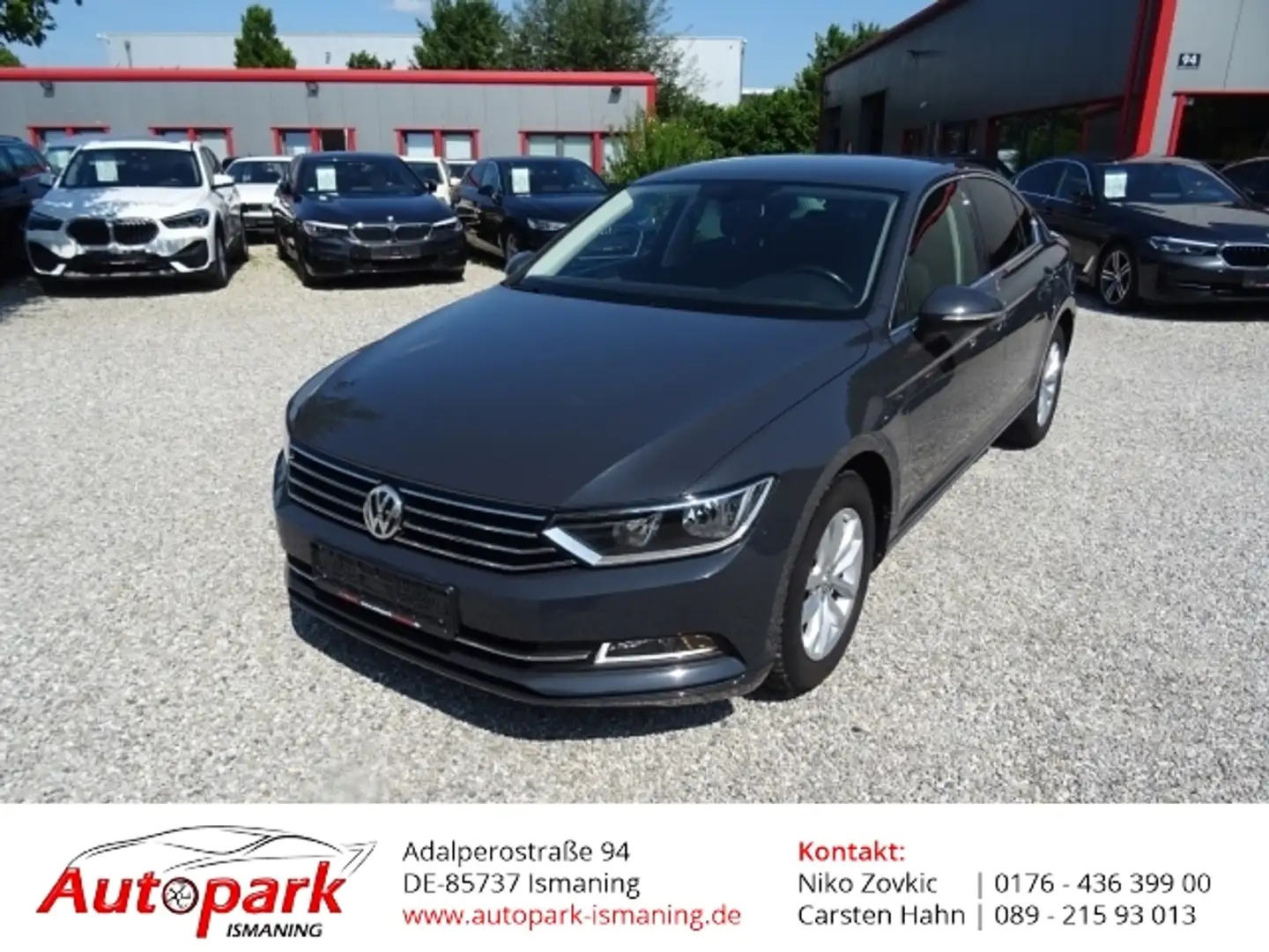 Volkswagen Passat Comfortline BMT Start-S topp 2.0 TDI AHK Gris - 1