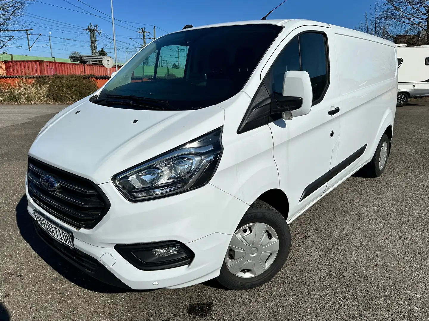 Ford Transit Custom 300 L2 Trend+PDC+RF-Kamera+Winterpaket+ Blanc - 1