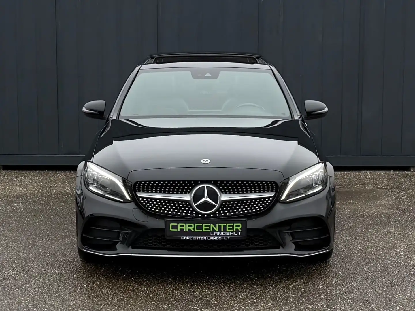 Mercedes-Benz C 220 C220d AMG-LINE VIRTUAL/BURMESTER/PANO/LEDER Schwarz - 2