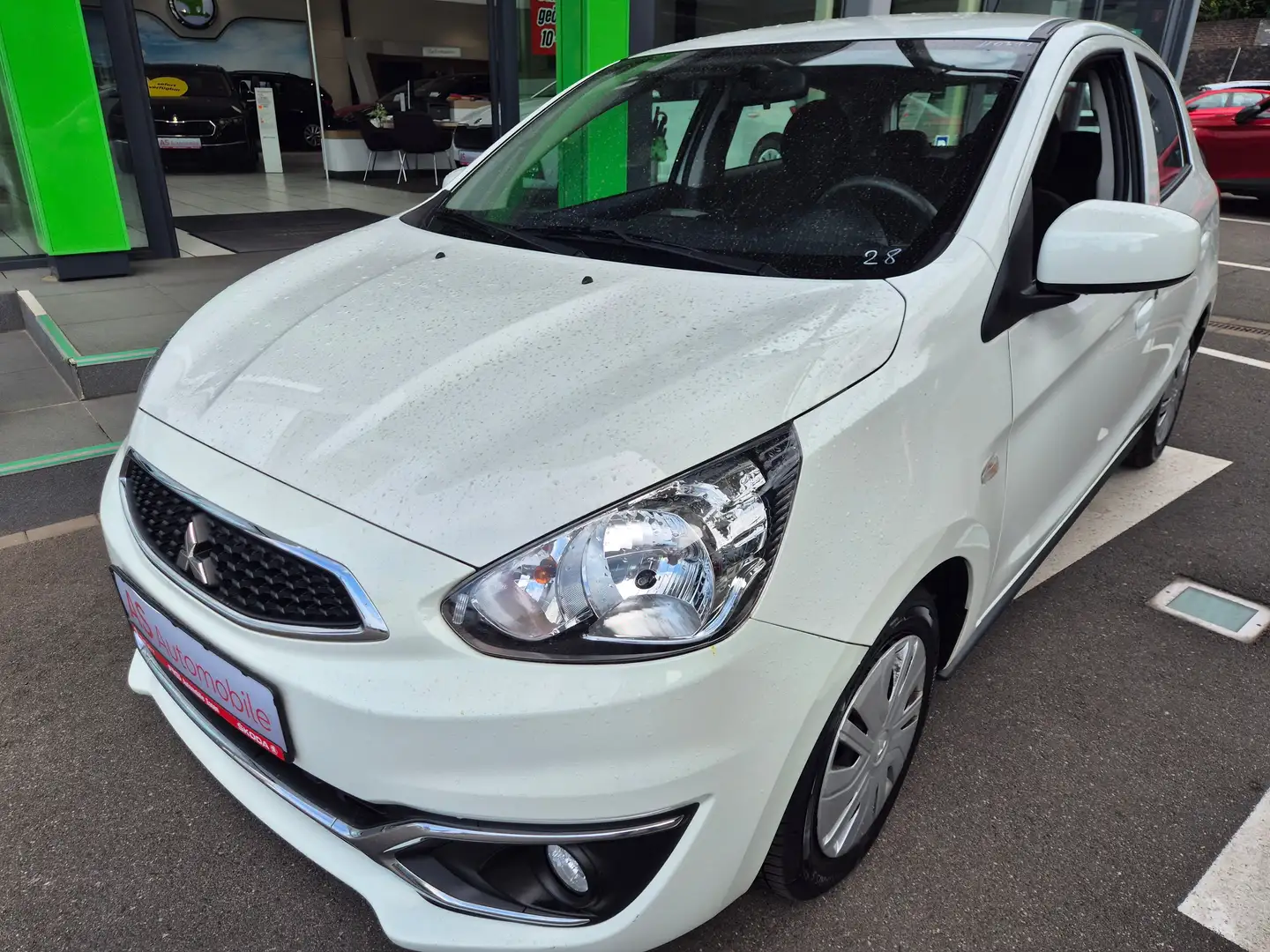 Mitsubishi Space Star "Ihr Skoda und Seat Vertragshändler" Weiß - 2