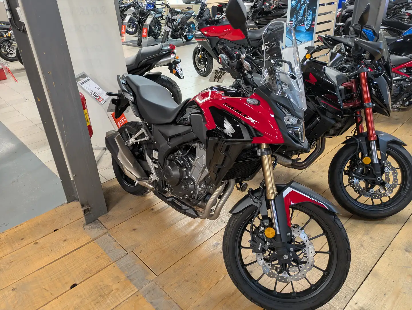 Honda CB 500 Rouge - 1