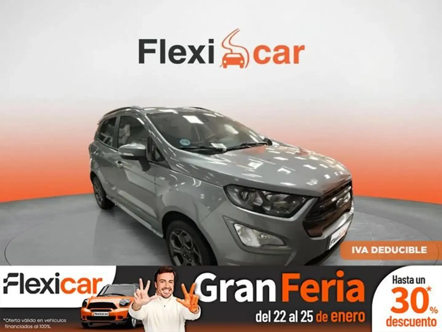 Ford EcoSport 1.0 EcoBoost ST Line 125 Gris - 1