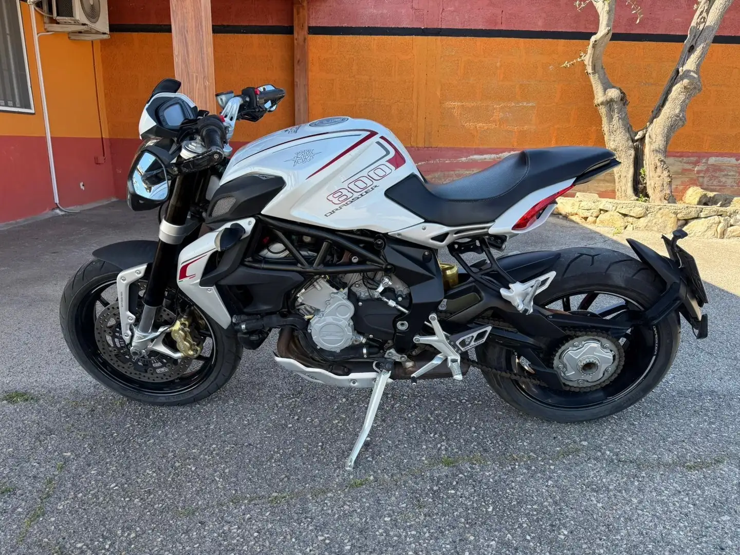 MV Agusta Dragster brutale 800 dragster Blanc - 1