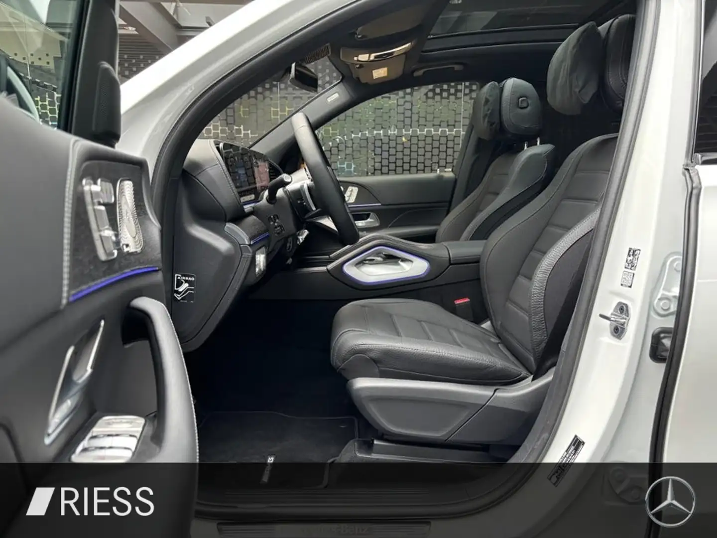 Mercedes-Benz GLS 450 d 4M AMG+STD-HZG+AIRMATIC+23"+MULTIBEAM+ Blanc - 2