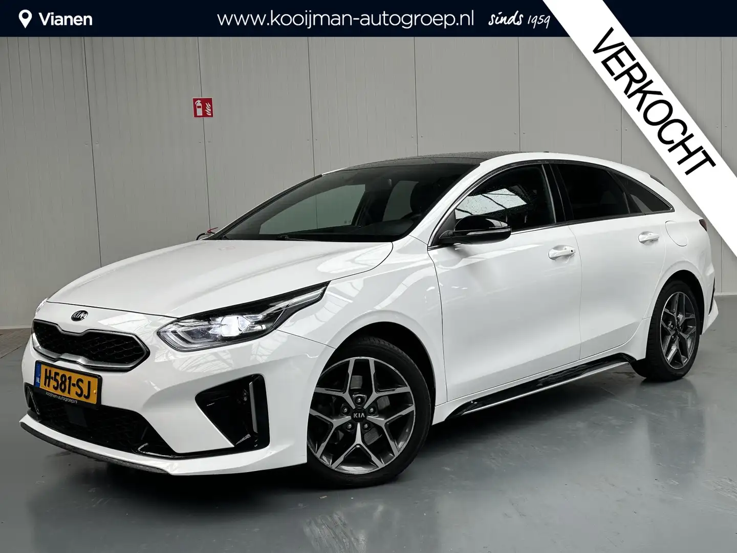 Kia ProCeed / pro_cee'd 1.4 T-GDI GT-Line Blanc - 1