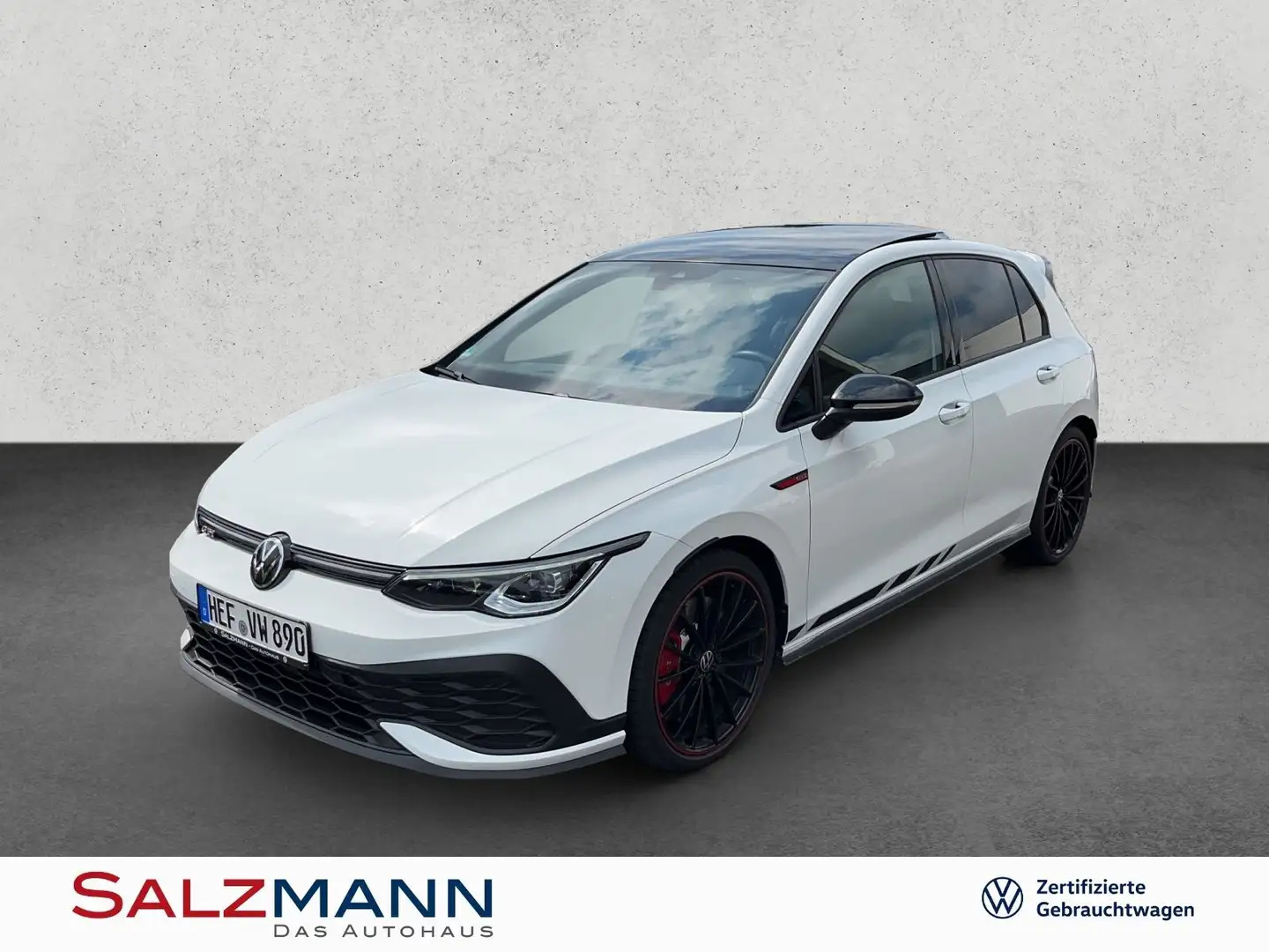 Volkswagen Golf VIII 2.0 DSG Clubsport, Navi, Dach, Kamera, Weiß - 1